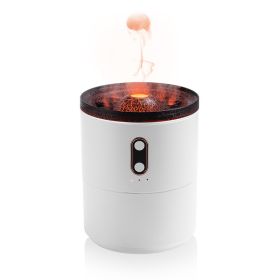 Volcanic Flame Aroma Essential Oil Diffuser USB Portable Jellyfish Air Humidifier USB Night Light Lamp Fragrance Humidifier