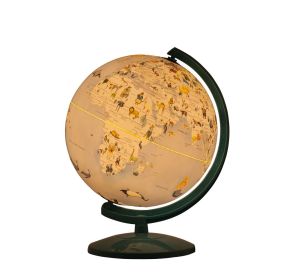 12.75" Animals Atlas World Globe