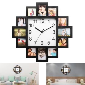 Photo Frame Clock Picture Collage