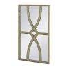 16" x 23" Rectangular Wooden Wall Mirror