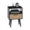 15.75" Modern nightstand