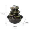 8.3inches Rock Cascading Tabletop Fountain