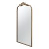 24" x 42" Gold Arch Mirror