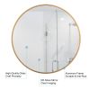 24" Wall Circle Gold Mirror