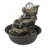 8.3inches Rock Cascading Tabletop Fountain