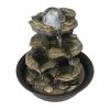 8.3inches Rock Cascading Tabletop Fountain