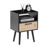 15.75" Modern nightstand