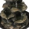 8.3inches Rock Cascading Tabletop Fountain