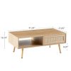 41.34" Rattan Coffee table