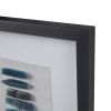 Cerulean Stones Framed Blue Agate Shadowbox