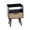 15.75" Modern nightstand