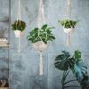 2Pcs Plant Hanger Flowerpot Net Bag