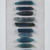 Cerulean Stones Framed Blue Agate Shadowbox