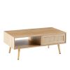 41.34" Rattan Coffee table