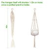 2Pcs Plant Hanger Flowerpot Net Bag