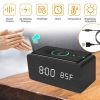 Digital Alarm Clock Qi-Wireless Charger