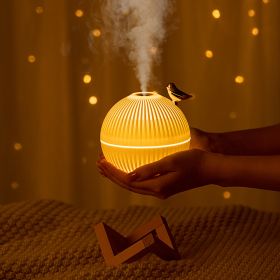 200ML USB Ultrasonic Humidifier With Warm LED Lamp (Type: Bird)