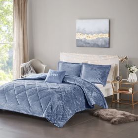 Felicia Velvet Comforter Set (Color: as Pic)