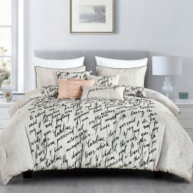 Imelda 7PC COMFORTER SET (size: QUEEN)