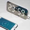 Digital LED Alarm Clock Mirror