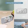 Digital LED Alarm Clock Mirror