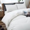 100% Washed Cotton Duvet Cover Set (No Comforter)