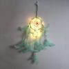 1pc Creative Dream Catcher With LED Lights; Night Light Dream Catcher; Wall Hanging Ornament