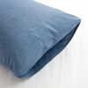 100% Washed Cotton Duvet Cover Set (No Comforter)