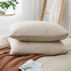 100% Washed Cotton Duvet Cover Set (No Comforter)