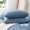 100% Washed Cotton Duvet Cover Set (No Comforter)