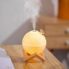 200ML USB Ultrasonic Humidifier With Warm LED Lamp