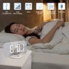 Digital LED Alarm Clock Mirror